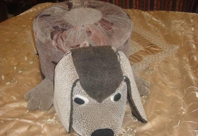 Пуфик в виде собаке Москва