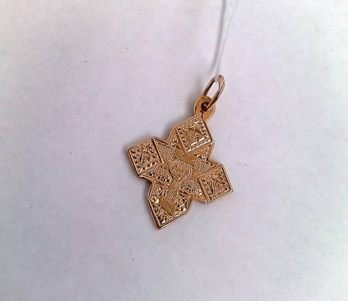 Крест золотой. 3,47 гр Москва