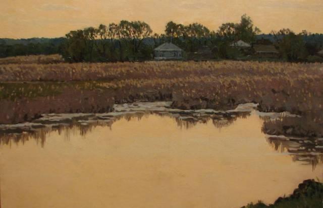 Картина "Тихая заводь" Санкт-Петербург