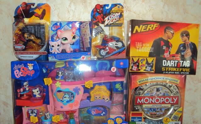 Игрушки новые известных марок новые Москва