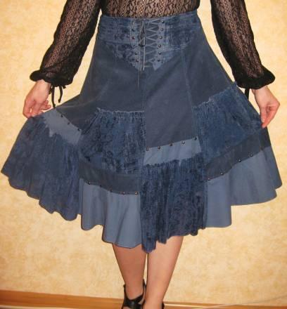 Синяя юбка Москва