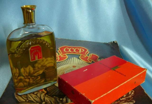 Одеколон "красная москва" винтаж/СССР Москва