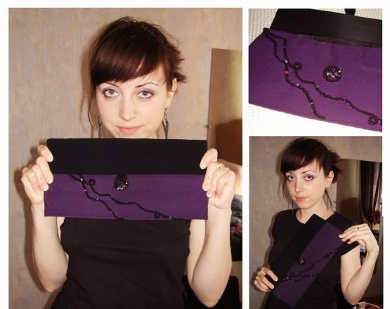 Клатч-косметичка, handmade Москва