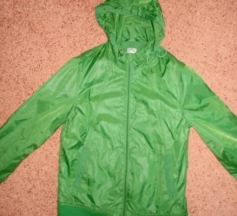 Ветровка Pull and Bear сочно-зеленая (новая) Москва