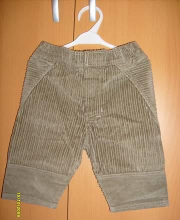 Брючки на мальчика вельветовые Москва