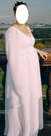 Свадебное платье для беременной или полной невесты Москва