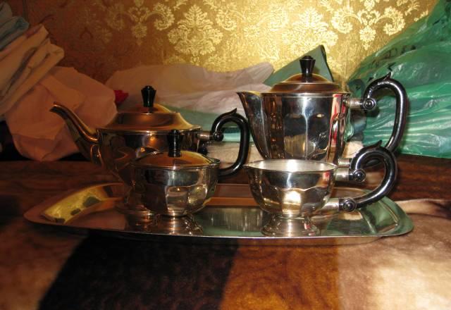 Набор посуды металл. чайно-кофейный Новый Санкт-Петербург