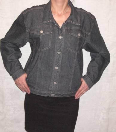 Джинсовый пиджак фирменный 46 идеальное состояние Санкт-Петербург