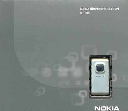Миниатюрная Bluetooth гарнитура Nokia BH-800 Москва