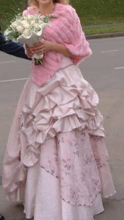 Свадебное платье 46-48 и украшения Москва