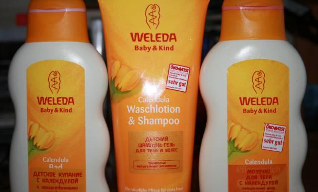 Новая детская косметика Weleda Москва