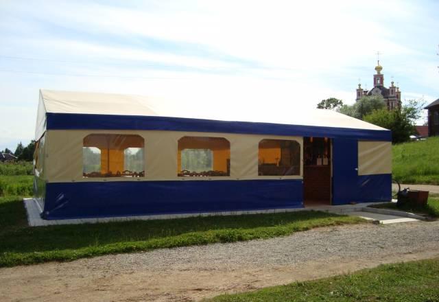 Шатер для летнего кафе 60м2 Великие Луки