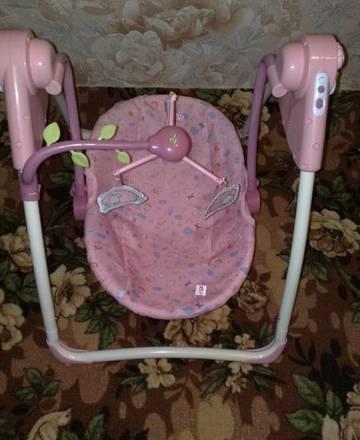 игрушечные электронные качели для куклы Москва