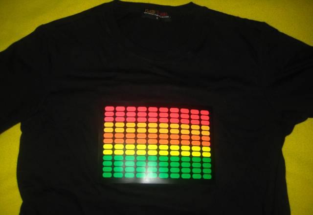 Футболка с "живым" эквалайзером Санкт-Петербург