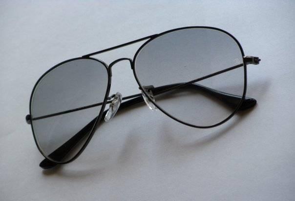 Очки Ray Ban Aviator 3025 Grey/Black Москва