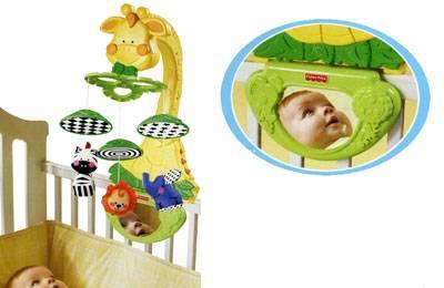 Мобиле Жираф с зеркальцем Fisher-Price Москва
