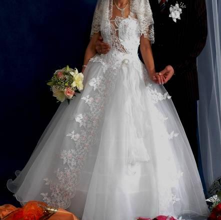 Шикарное свадебное платье Новосибирск