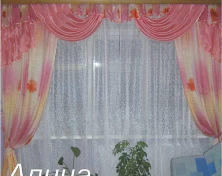 Комплект фабричных готовых штор "Алина" Москва