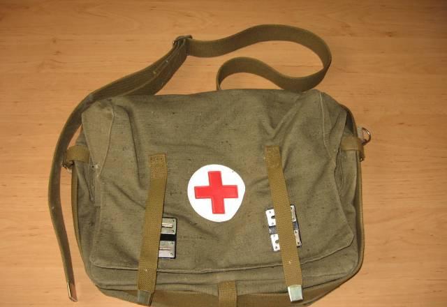 Сумка медицинская войсковая 1982 года Москва