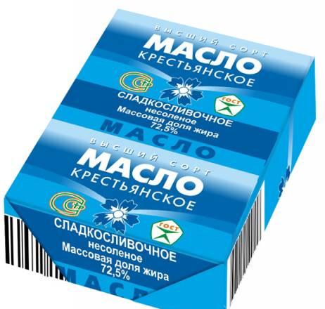 Масло сливочное Тюмень