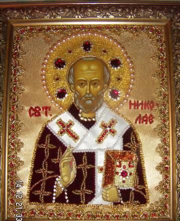 Иконы вышитые бисером Москва