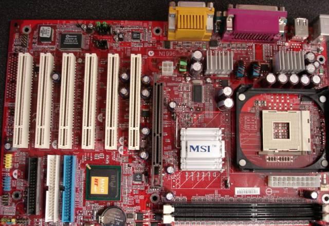 Рабочая плата на чипсете i845E (Socket 478) Санкт-Петербург