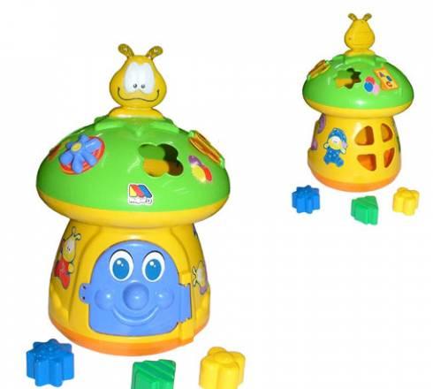 Развивающий музыкальный гриб сортер Москва