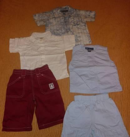 2шорт,2рубашки,жилет и кепка.Франция Orchestra 18м Москва