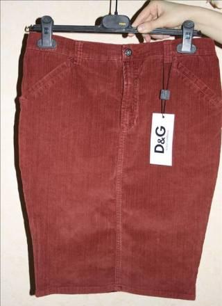 Новая вельветовая юбка Dolce Gabbana Москва