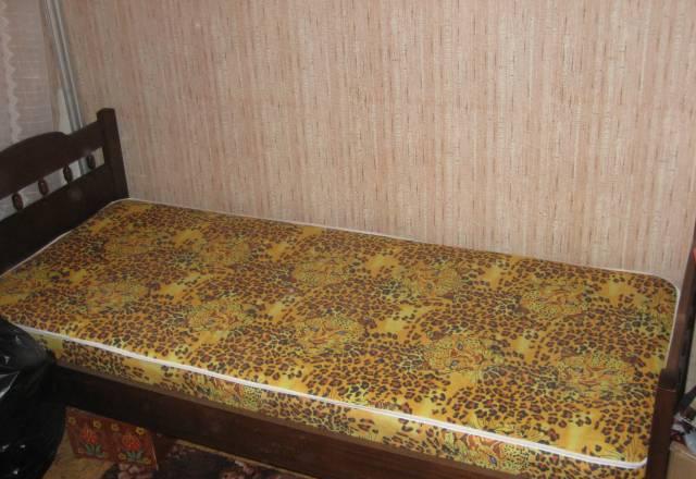 Кровать односпальная с матрасом Москва