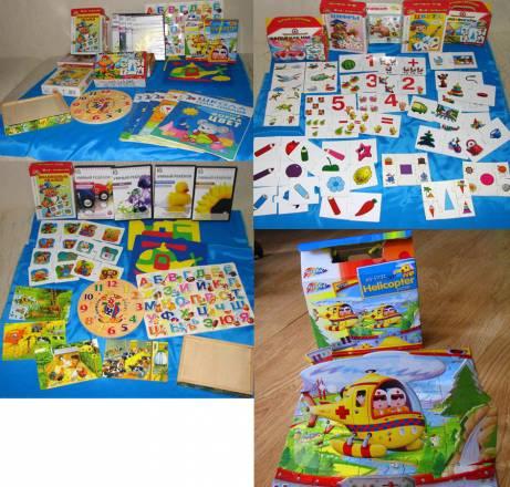 15 развивающих игр+ 4 обуч.DVD диска+5 книг Москва