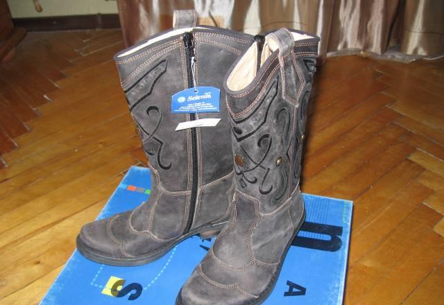 Новые кожаные весенние сапоги nats р.30 Москва