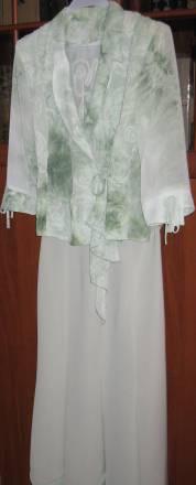 Нарядный костюм - шифон+шелк Москва