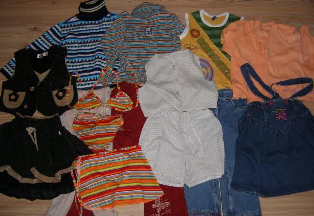 Пакет вещей для девочки на рост 104-110 см Москва