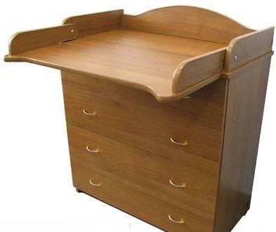 Комод с пеленальной доской, 3 расцветки. Новый Москва