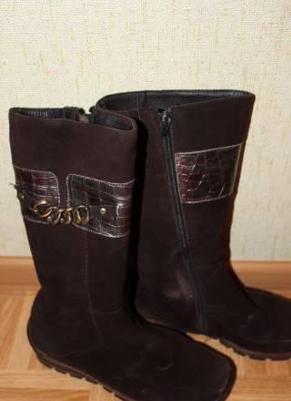 Зимние сапоги на девочку 11-13 лет р.38 Москва