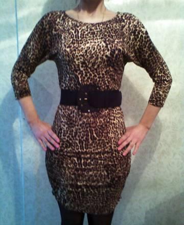 Платье леопардовое Москва