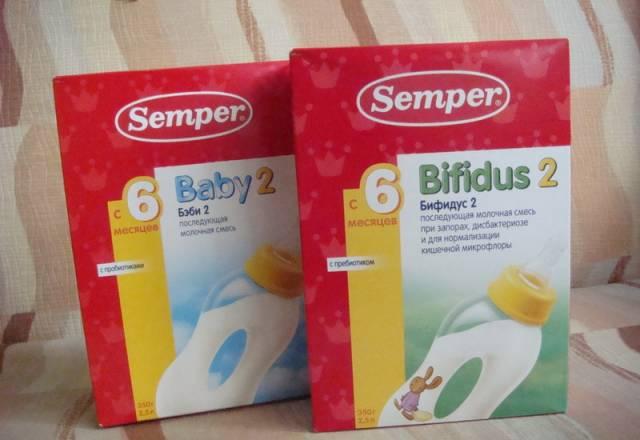 Молочная смесь Semper Люберцы