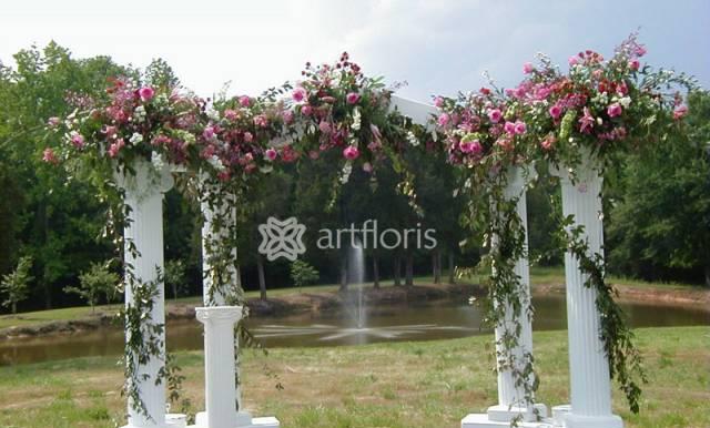 Свадебная арка аренда, венчальная арка аренда Москва