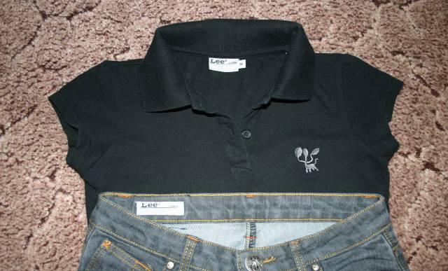 Дорогие стильные джинсы и футболочка LEE Санкт-Петербург