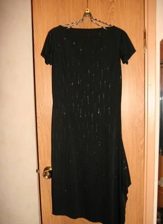 Платье вечернее/выпускное, р. 46, черное Москва