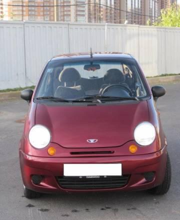 Daewoo Matiz, 2005, АКПП, вишневый Санкт-Петербург
