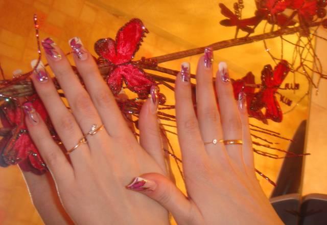 Качественное наращивание ногтей акрил гель Москва