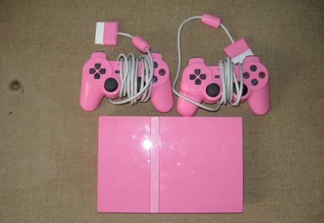 Playstation 2 (розовая) Москва