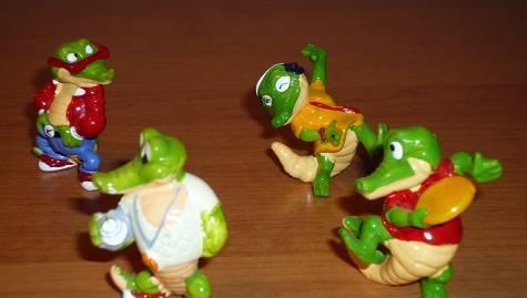 Лучшие киндер сюрпризы. 4 крокодила Ростов-на-Дону