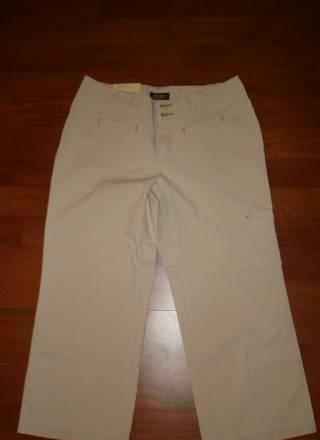 Капри бежевые.Eddie Bauer. США.Новые. Хлопок. Москва