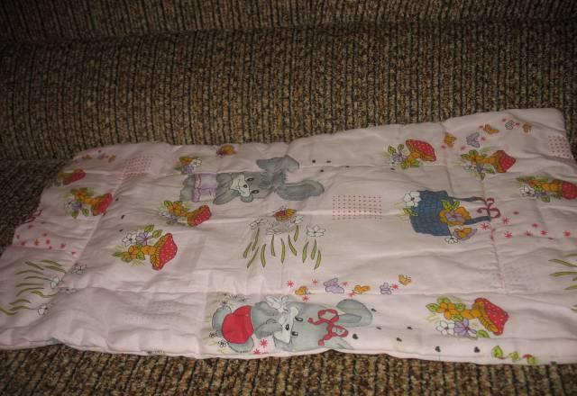 Матрасик в коляску из шерсти набор с подушкой Челябинск