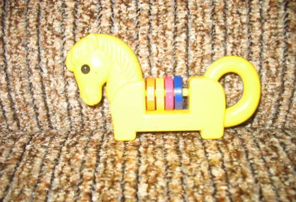 Лошадка пластмассовая двухцветная Челябинск