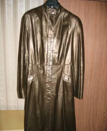 Кожаный френч 42-44р+сапожки Москва