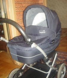 Peg-Perego Culla люлька+прогулочный блок+подарки Москва